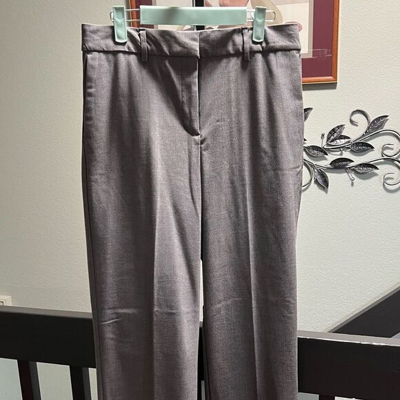 NWOT Rachel Zoe Charcoal Trousers Size 6 #DP308 - Picture 1 of 6